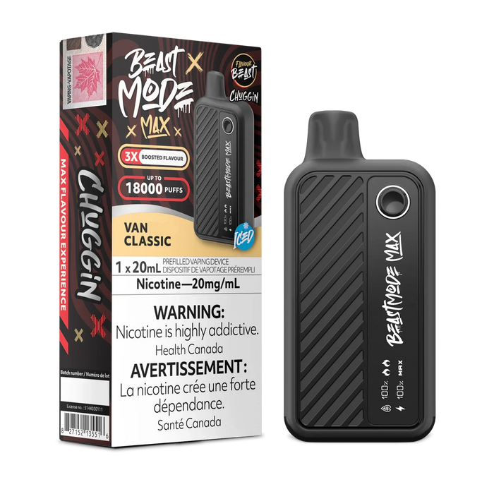 Flavour Beast Beast Mode Max 18K - Chuggin' Van Classic 20mg
