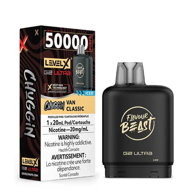 Level X Flavour Beast G2 Ultra - Chuggin' Van Classic Iced 20mg