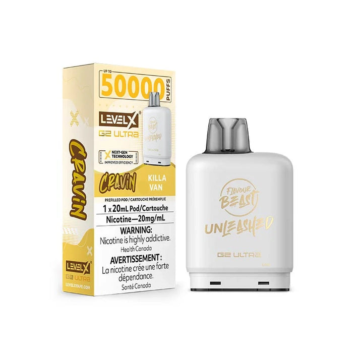 Level X Flavour Beast Unleashed G2 Ultra - Cravin' Killa Van 20mg