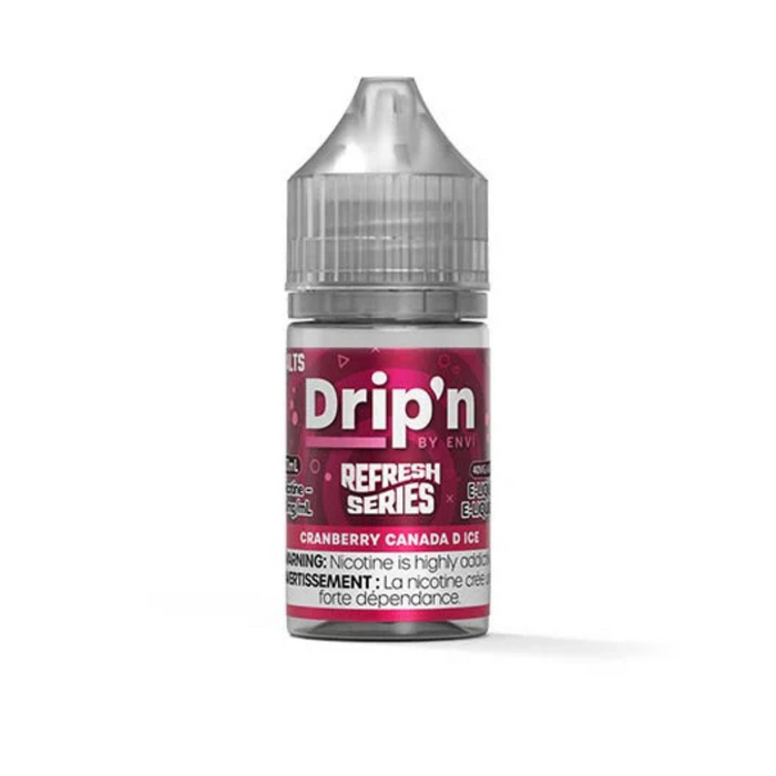 Drip'n by Envi Refresh Salt - Cranberry Canada D Ice 30ml