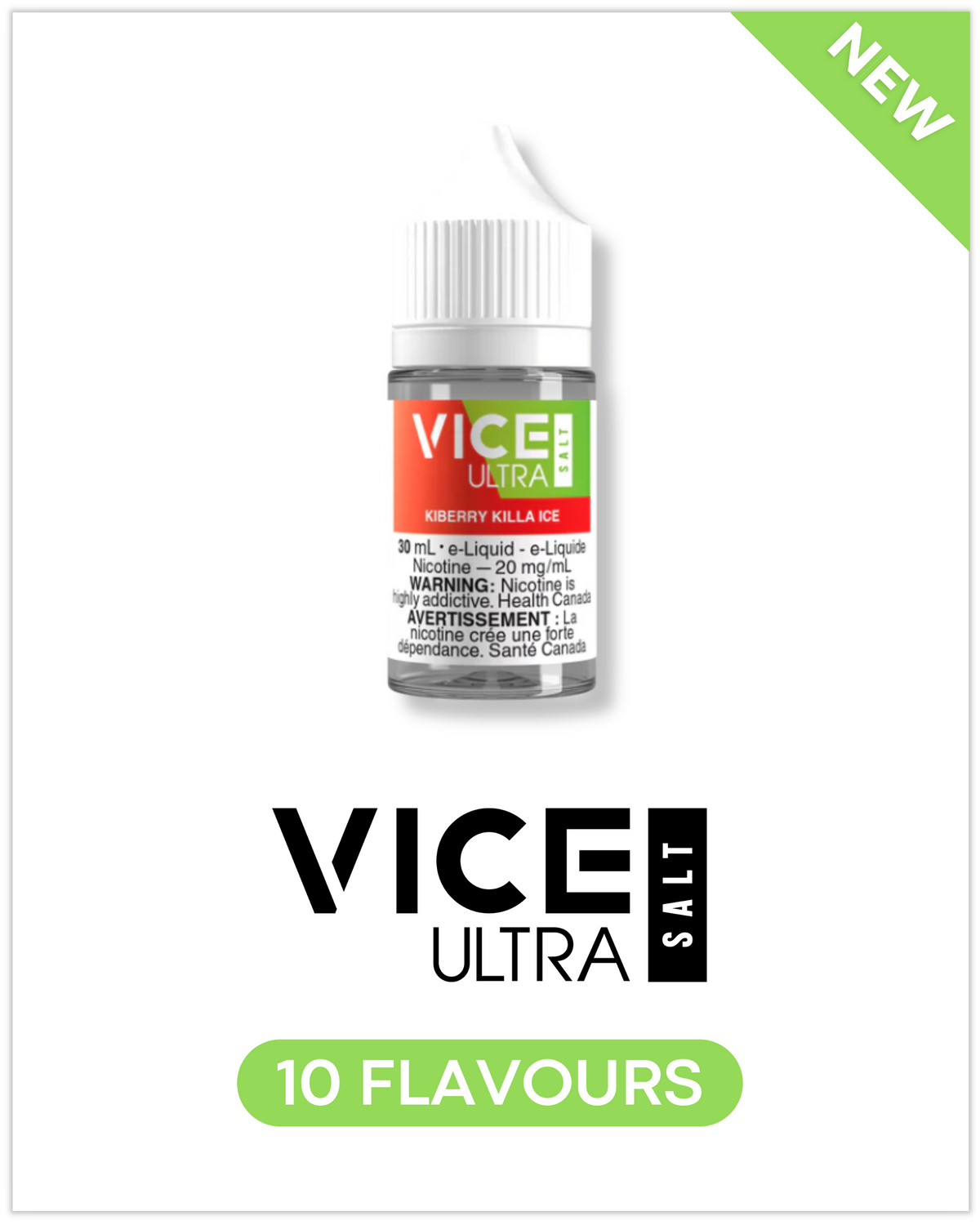 Vice Ultra Salt Nicotine | High-Intensity Fruit Blends | Fat Panda ON ...