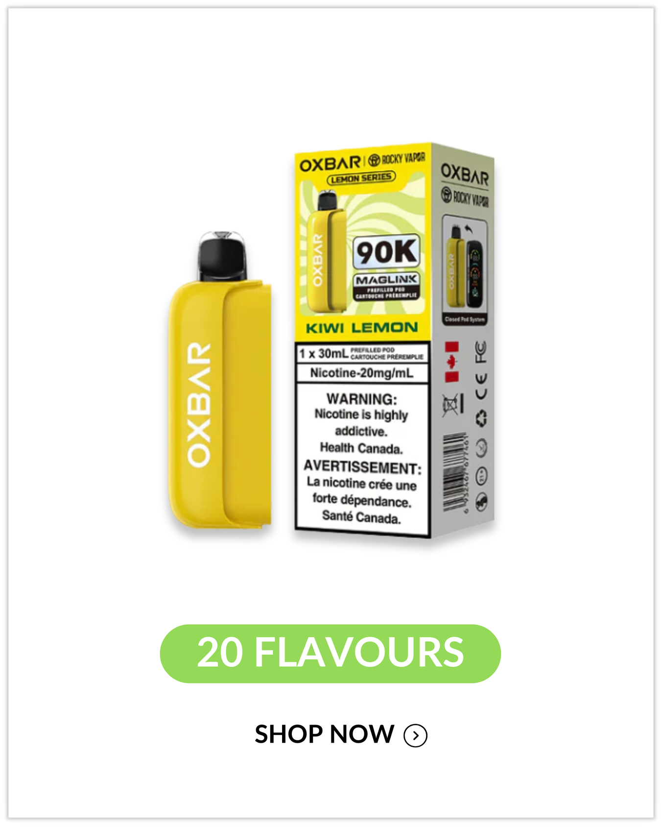 Oxbar Maglink 90K Pods