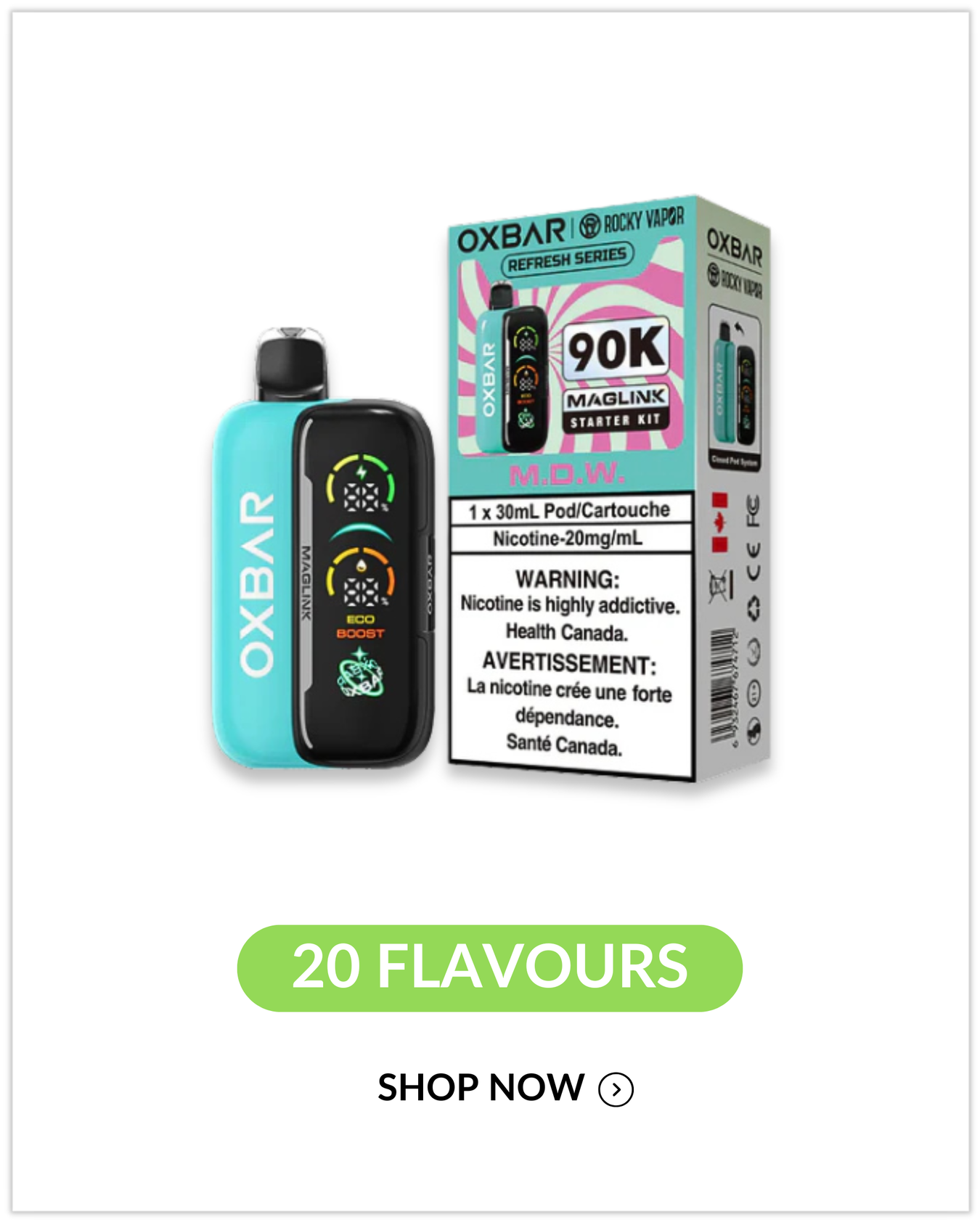 Oxbar Maglink 90K Starter Kit
