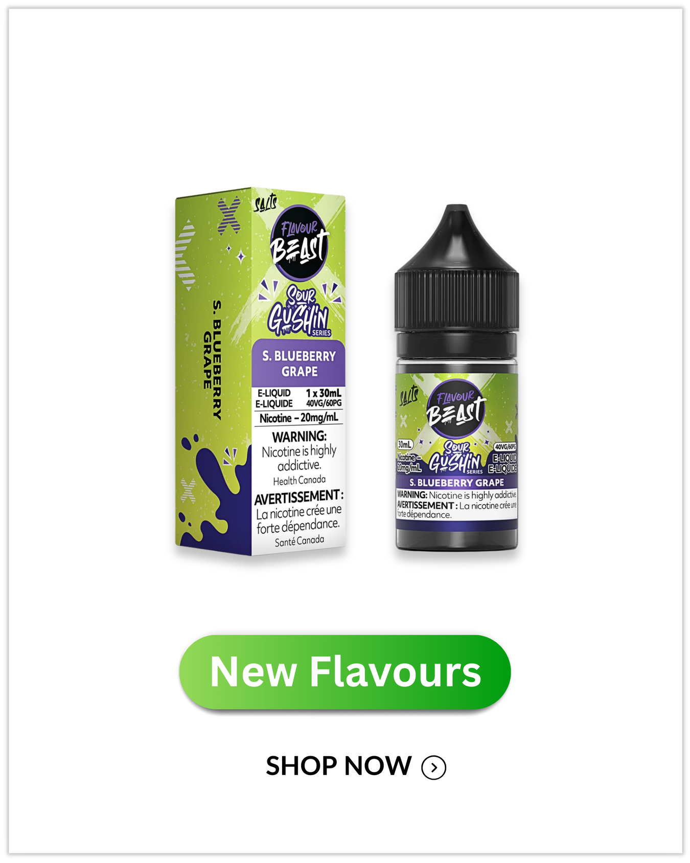 Flavour Beast Salt Sour Gushin' Series