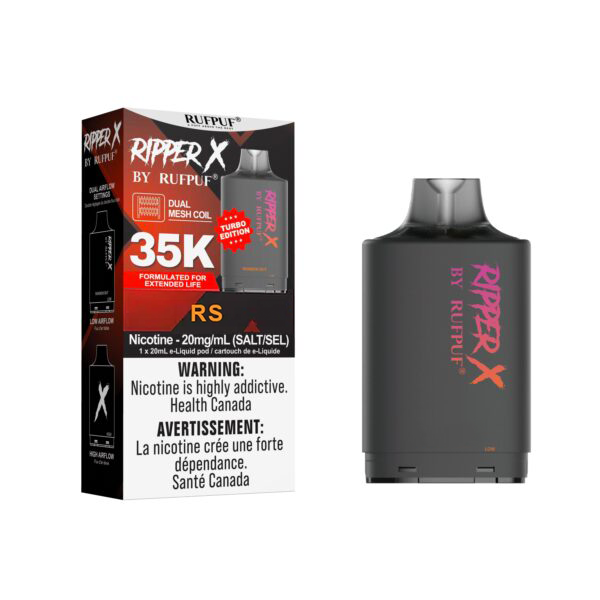 RIPPER X by RUFPUF 35K Pod - RS 20mg