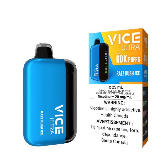 Vice Ultra Disposable - Razz Rush Ice 20mg