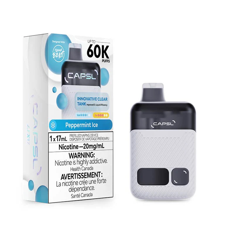 CAPSL 60K Disposable - Peppermint Ice 20mg