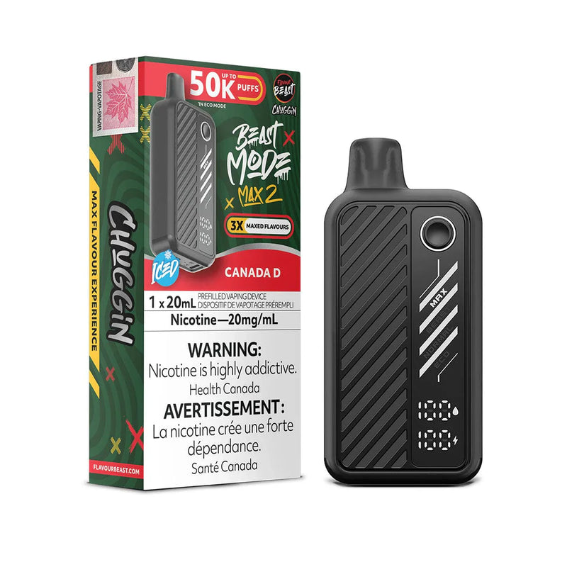 Flavour Beast Beast Mode Max 2 Disposable - Chuggin' Canada D 20mg