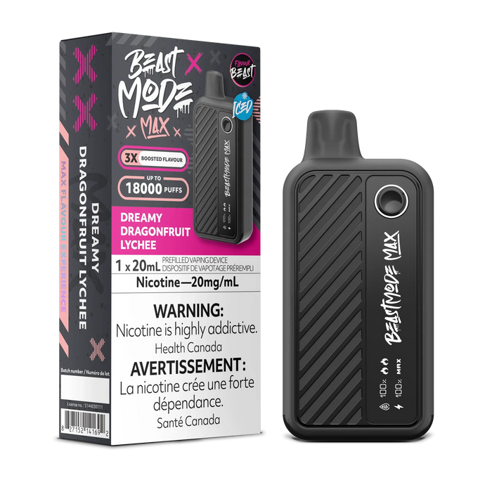 Flavour Beast Beast Mode Max 18K Disposable - Dreamy Dragonfruit Lychee 20mg