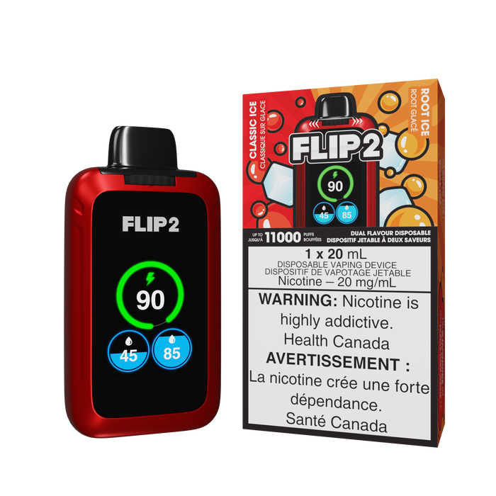 Flip 2 Disposable Classic Ice & Root Ice 20mg