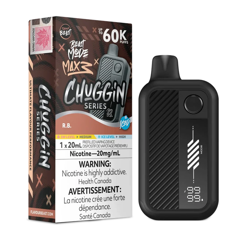 Flavour Beast Beast Mode Max 3 Disposable - Chuggin' R.B. Iced 20mg