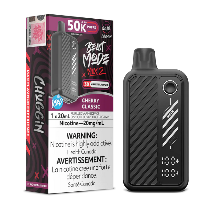 Flavour Beast Beast Mode Max 2 Disposable - Cherry Classic 20mg