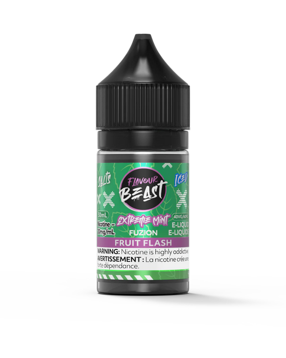 Flavour Beast Salt - Extreme Mint Fuzion Fruit Flash Iced 30ml