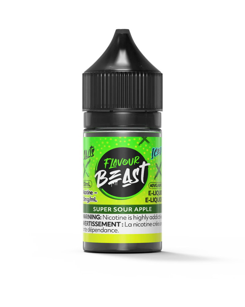 Flavour Beast Salt - Super Sour Apple Iced 30ml