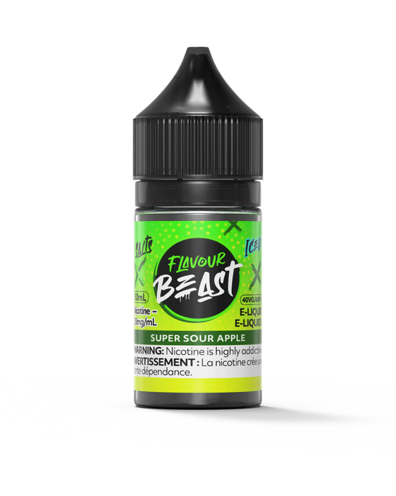 Flavour Beast Salt - Super Sour Apple Ice 30ml