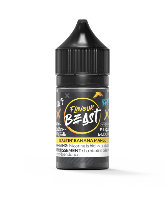 Flavour Beast Salt - Blastin' Banana Mango Iced 30ml