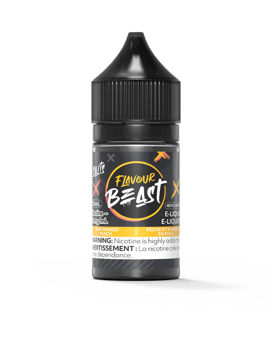 Flavour Beast Salt - Mad Mango Peach 30ml