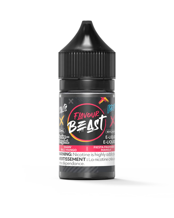 Flavour Beast Salt - Ragin' Razz Mango 30ml