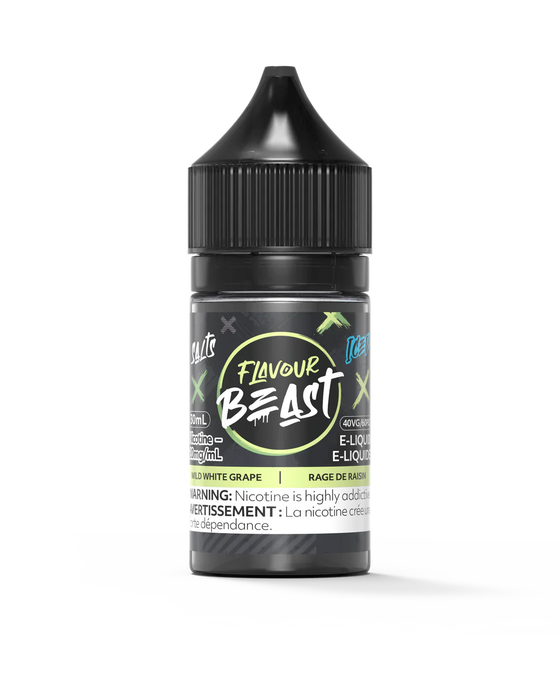 Flavour Beast Salt - Wild White Grape Iced 30ml