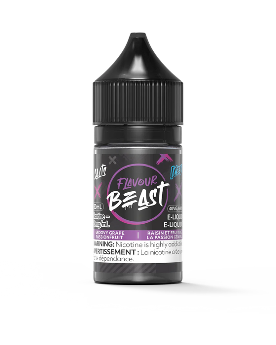 Flavour Beast Salt - Groovy Grape Passionfruit Iced 30ml