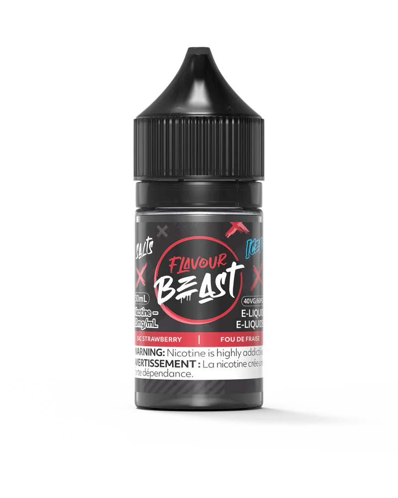 Flavour Beast Salt - Sic Strawberry Iced 30ml