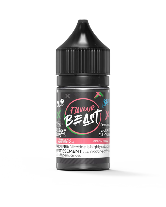 Flavour Beast Salt - Weekend Watermelon Iced 30ml