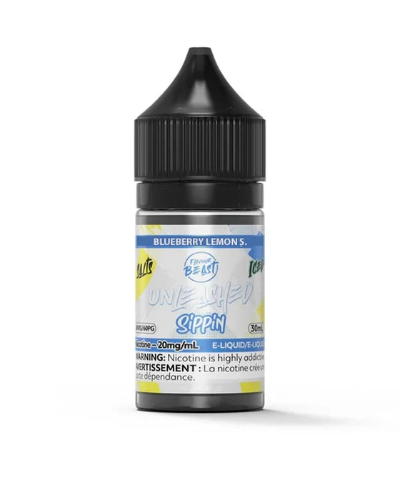 Flavour Beast Unleashed Sippin Salt - Epic Blueberry Lemon S. Iced 30ml