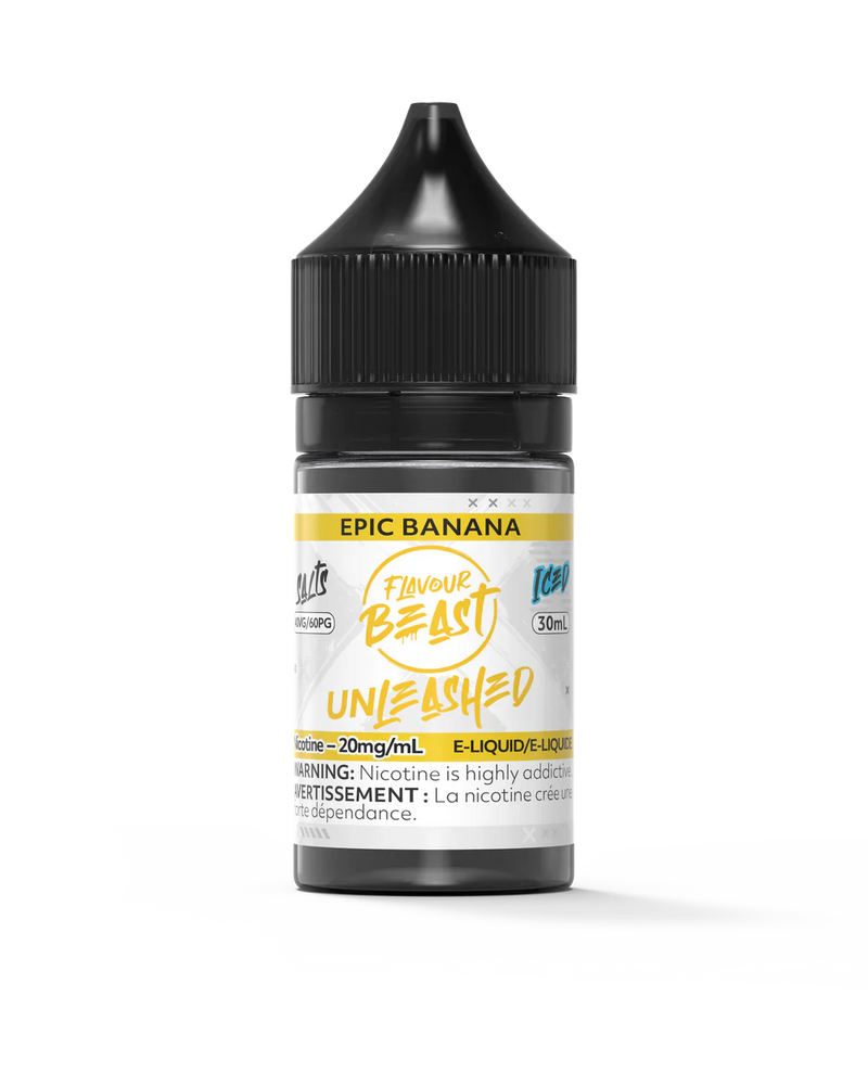 Flavour Beast Unleashed Salt - Epic Banana Iced 30ml