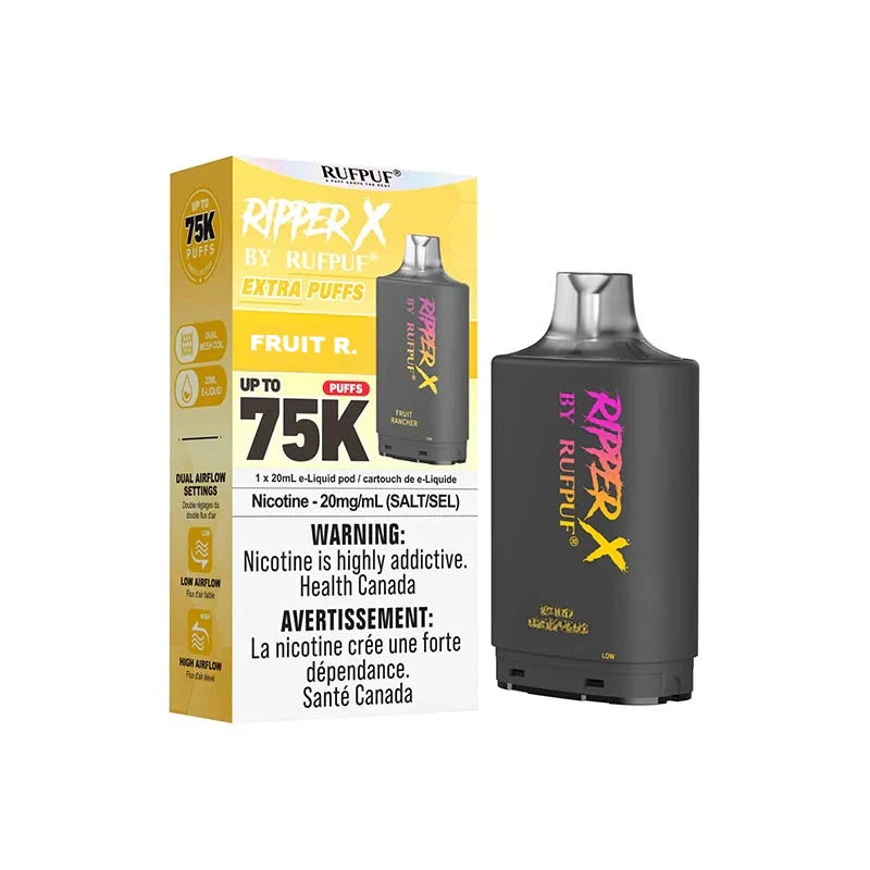 RIPPER X by RUFPUF 75K Pod - Fruit R. 20mg