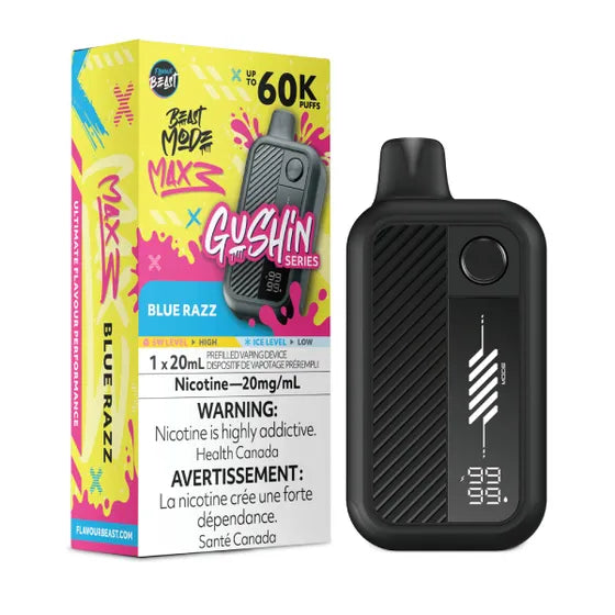 Flavour Beast Beast Mode Max 3 Disposable - Gushin’ Blue Razz 20mg
