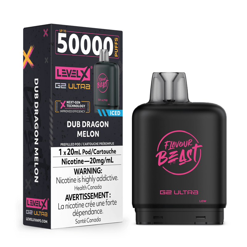 Level X Flavour Beast G2 Ultra - Dub Dragon Melon 20mg