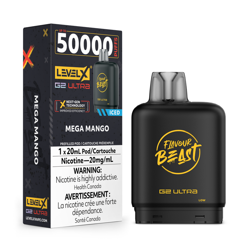 Level X Flavour Beast G2 Ultra - Mega Mango 20mg