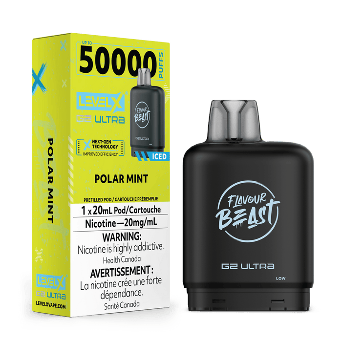 Level X Flavour Beast G2 Ultra - Polar Mint 20mg
