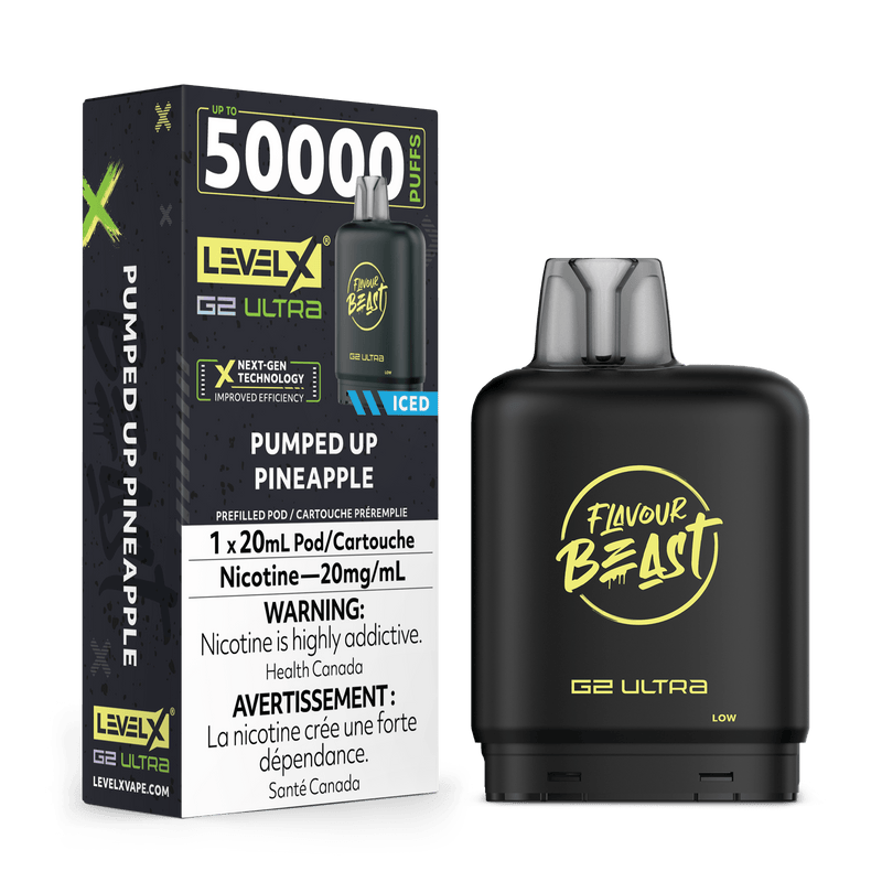 Level X Flavour Beast G2 Ultra - Pumped Up Pineapple 20mg