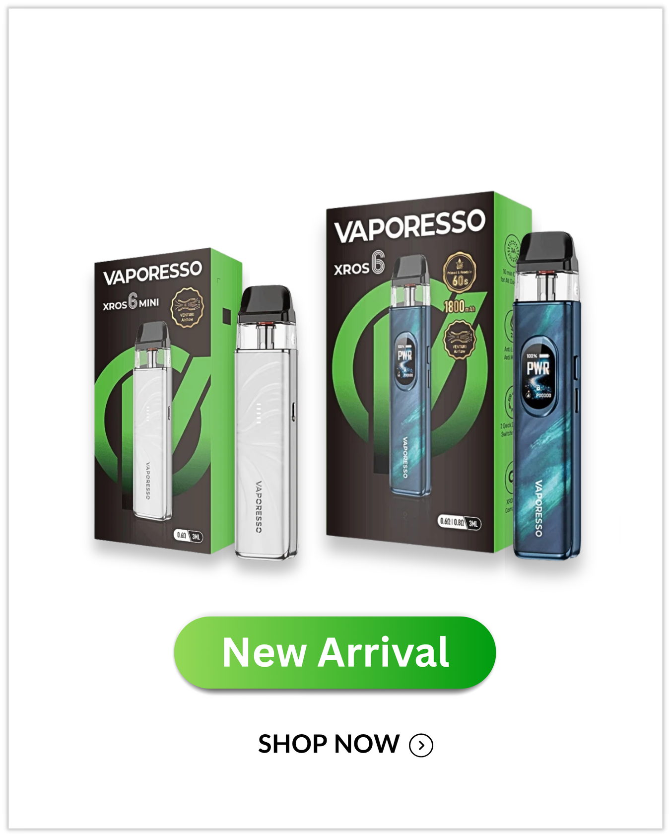 Vaporesso Pod Systems
