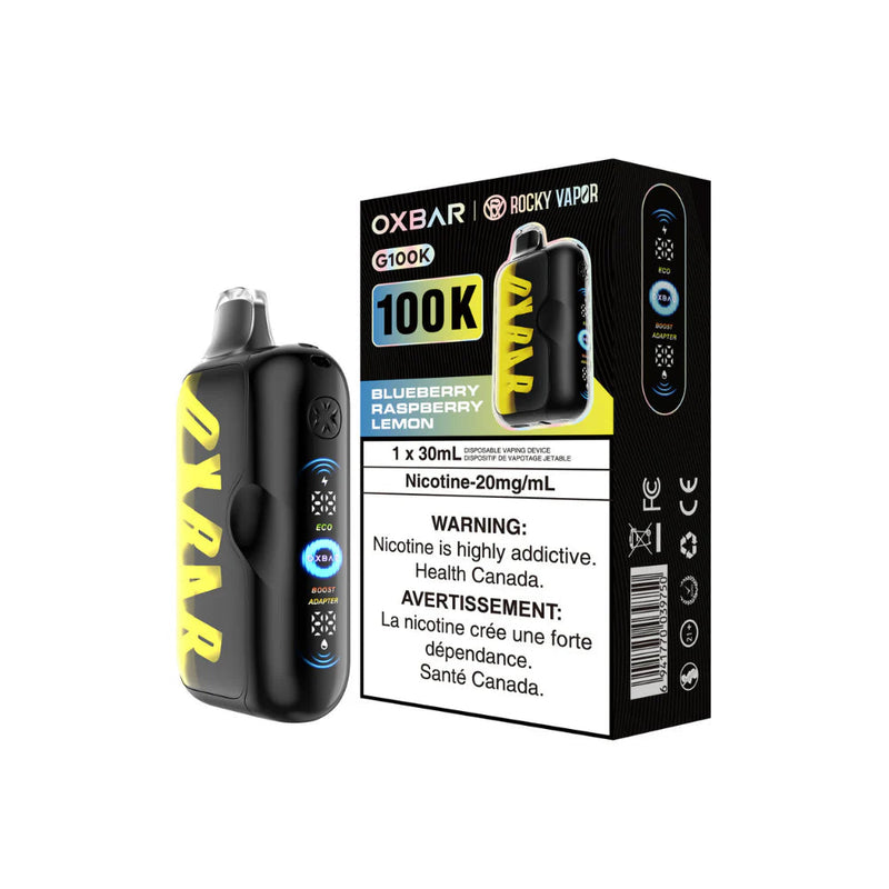 Oxbar G100K Disposable - Blueberry Raspberry Lemon 20mg