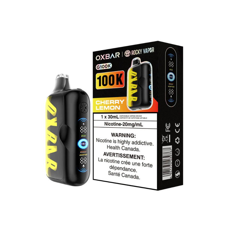 Oxbar G100K Disposable - Cherry Lemon 20mg