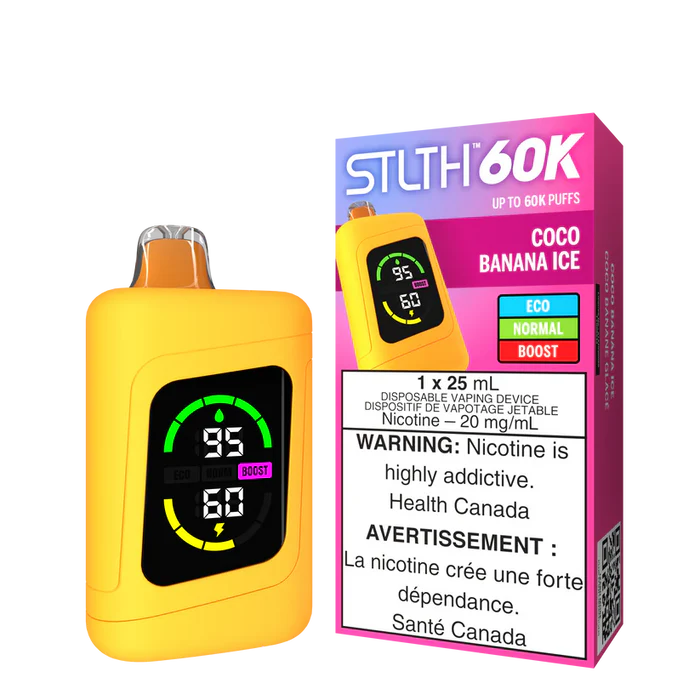 STLTH 60K Disposable - Coco Banana Ice 20mg