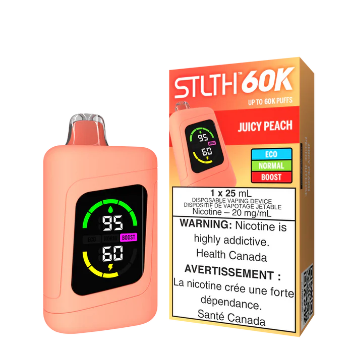 STLTH 60K Disposable - Juicy Peach 20mg