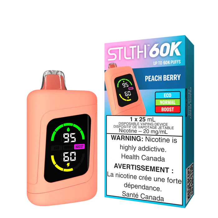 STLTH 60K Disposable - Peach Berry 20mg