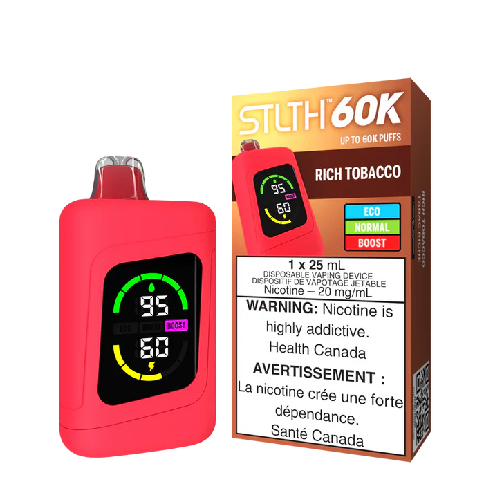 STLTH 60K Disposable - Rich Tobacco 20mg