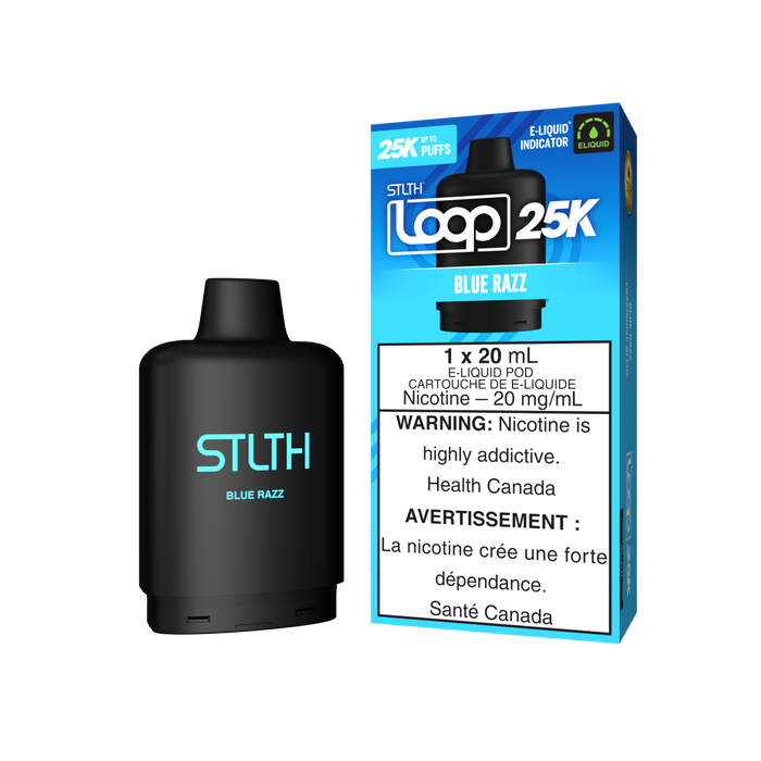 STLTH Loop 25K Pod - Blue Razz 20mg