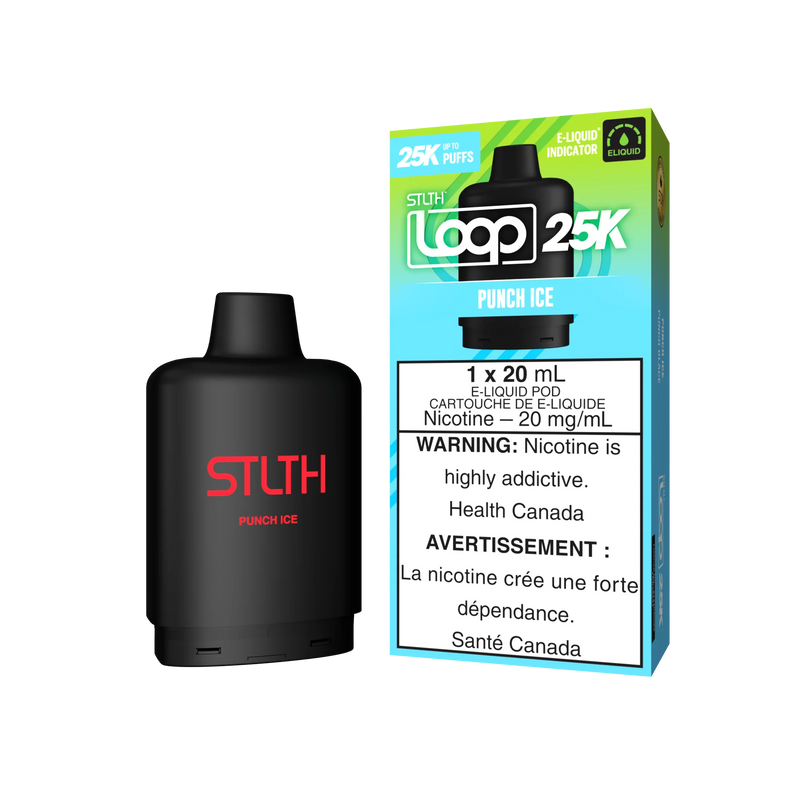 STLTH Loop 25K Pod - Punch Ice 20mg