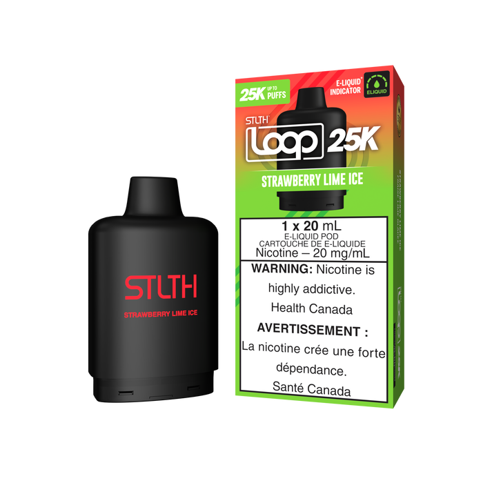 STLTH Loop 25K Pod - Strawberry Lime Ice 20mg