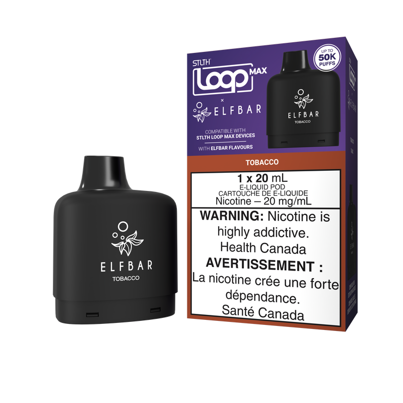 STLTH Loop Max x Elfbar Pod - Tobacco 20mg