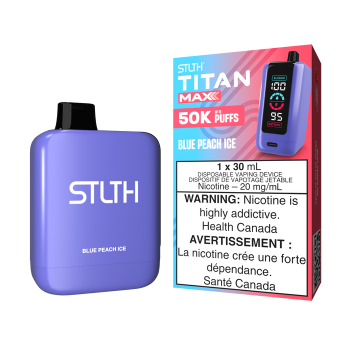 STLTH Titan Max Disposable -  Blue Peach Ice 20mg