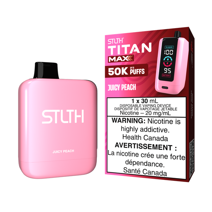 STLTH Titan Max Disposable - Juicy Peach 20mg