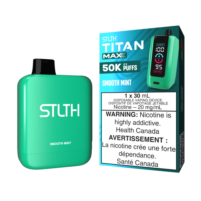 STLTH Titan Max Disposable - Smooth Mint 20mg