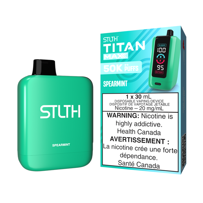 STLTH Titan Max Disposable - Spearmint 20mg