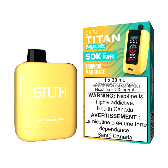 STLTH Titan Max Disposable - Tropical Mango Ice 20mg